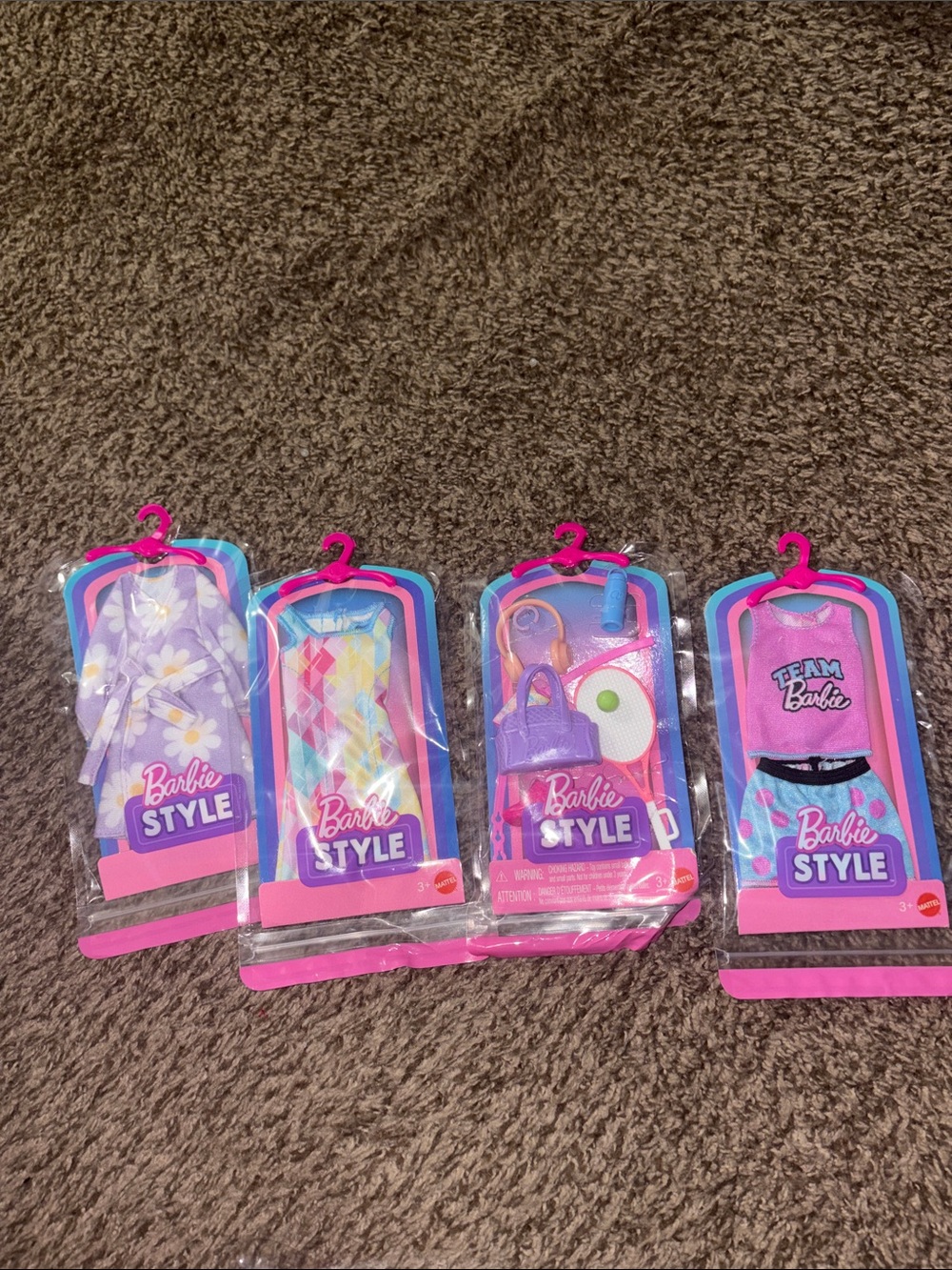 Barbie accessories lot of 4 new
